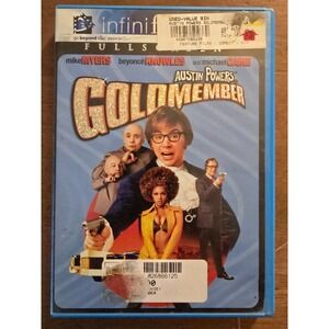 Austin Powers Goldmember DVD, 2002, Full Frame, Fair Condition‎